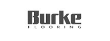 The Burke Flooring logo in black text on white, representing a trusted commercial flooring company.