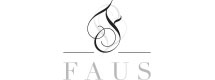 A stylized logo with "FS" in script above "FAUS" in uppercase serif, separated by two lines—ideal for a flooring installation company.