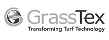 GrassTex logo with a globe, “GrassTex,” and “Transforming Turf Technology”—ideal for any flooring installation company.