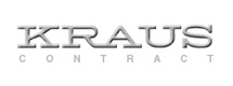 Logo displaying the word "KRAUS" in large letters with "CONTRACT" below, representing a leading commercial flooring company.