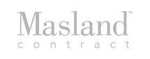 Masland contract logo in gray text on white, representing a trusted flooring installation company.