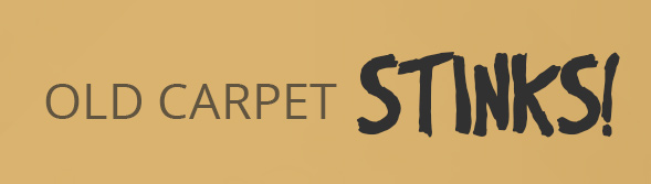Old Carpet Stinks!