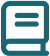 A blue icon of a closed book with two lines, symbolizing text—ideal for a commercial flooring company logo.